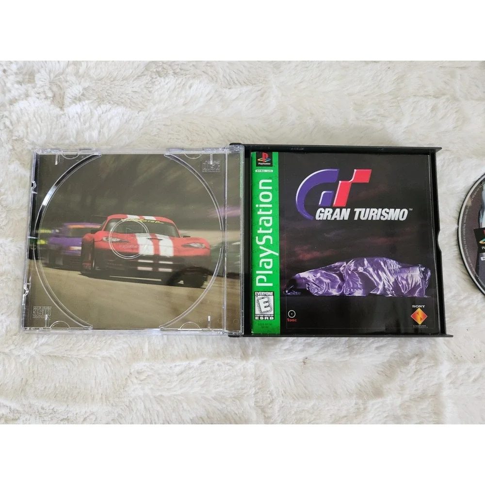 Gran Turismo Greatest Hits Sony‎ PlayStation 1 W/ Manual + GT2 Arcade Mode